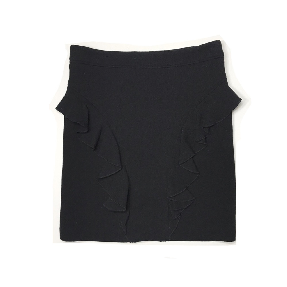 🆕 Leifsdottir Wool Ruffle Mini Skirt - Anthropologie